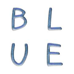 grain metal blue hand write ENG 01