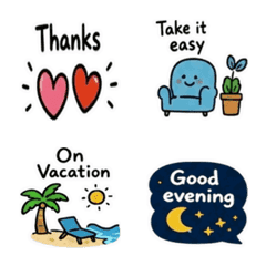 Easy to Use Cute Animated English
