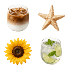 Summer Cafe Emoji
