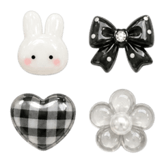 Cute plump decorated emojis16