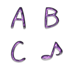 mix purple gloss hand write ENG 01