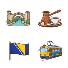 Cute! Bosnia and Herzegovina Emoji