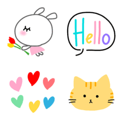 colorful soothing Emoji