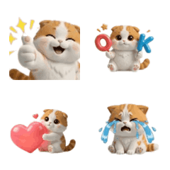 Animated Hamuneko Daily Emoji