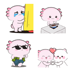 Funny Axolotl 3 : Animated Emoji