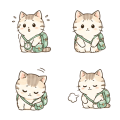 薄荷綠通勤貓 0806-03
