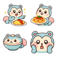 Risu no Rikki Gourmet Emoji
