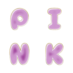 purple pink grad full EN words