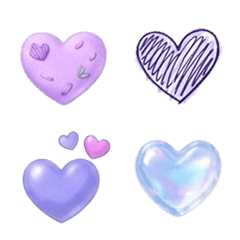 ❤️ハート❤️ クリーミーパープル❤️