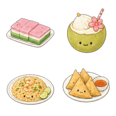 吃什麼?可愛東南亞料理