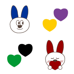 Cute Oshi-Color Eared Rabbit