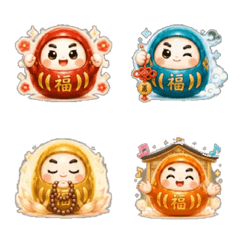 招福達摩來賜福
