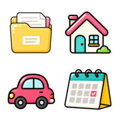 Colorful Work Icons