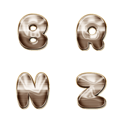 bronze chrome metal full ENG words