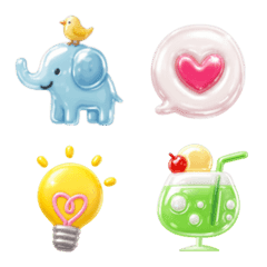 shining thick Emoji