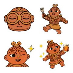 Dogu Santachi Gourmet Emoji