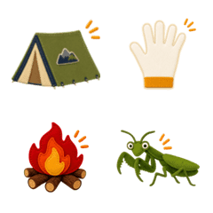 Camping Emoji: All at the Campsite!