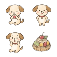 Everyday Friendly Puppy Emojis