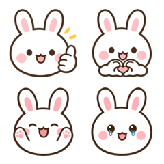 pink rabbit Emoji 1