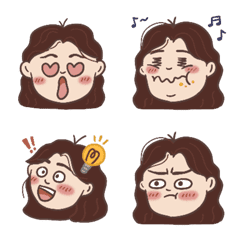curly_tsai's everyday emoji