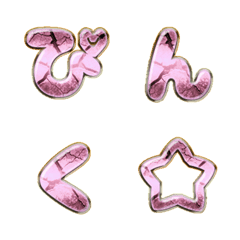 pop japan alphabet cutie emoji 433