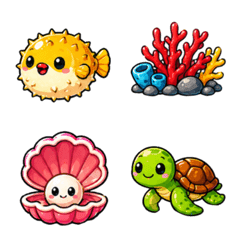 Emoji Ocean & Sea Life 2
