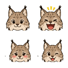 Yamaneko Animated Face Emoji