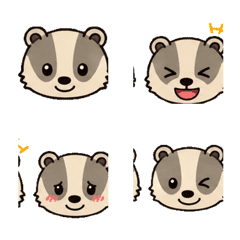 Anaguma Animated Face Emoji