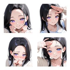 Expressive & Pure Girl Emoji