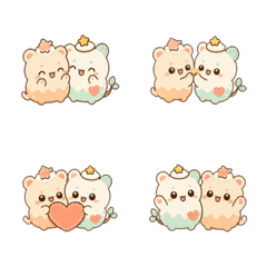 MIYA & MOMO: Animated Mochi Emoji