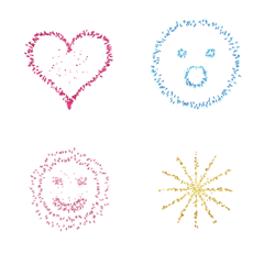 Animated Emotion Fireworks