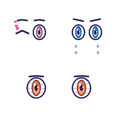 Animated Eyes Mix and Match