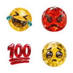 Animated Crystal Emotions
