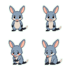 Bilby Pixel Art 1