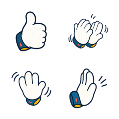 Animated Hand Signs for Every Reply