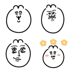 Uchako colorless emoji