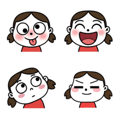 Cute & Silly Girl's Daily Moods