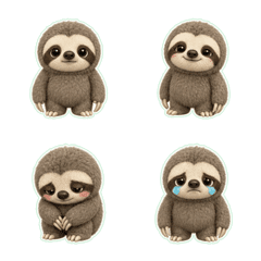 Brown-throated sloth Plush 1