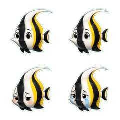 Moorish idol Glass 1