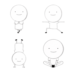 Marume-san Yoga Poses