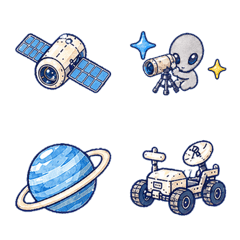 Gray Alien's Moonlit Mission