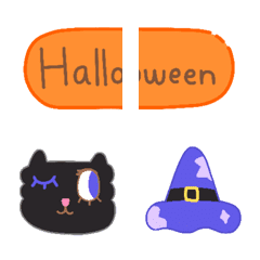 Cute Minimal Halloween Emoji