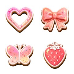 Sweetheart Frosting Emojis