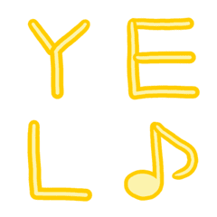 YELLOW/NUMBER/ALPHABET