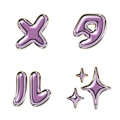 pop japan alphabet cutie emoji 666