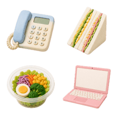 Clay Emojis * Little Office Work