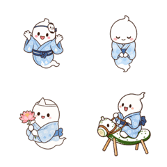 Obon-themed emojis