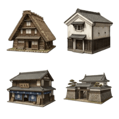 Traditional Japanese Houses Series1