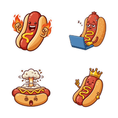 Hilarious Wasabi Hot Dog