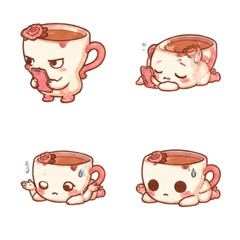 茶杯精靈｜減肥偷吃 LINE商品圖片